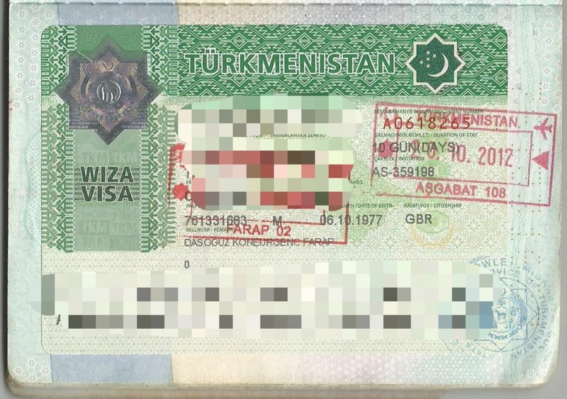 turkmenistan visa